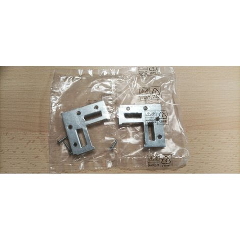 R ACCESSORI MONTAGGIO X SPECCHIO DA BAGNO 960 CON 2 ANTE ROVERE FUMO