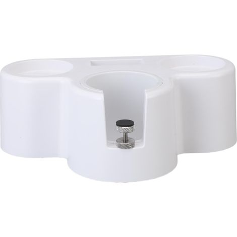 Organisateur de Station de bourrage de café, support de porte-filtre à hauteur réglable pour distributeur de doseur de 51mm 53mm 58mm, écran de rondelle blanc (1/5)