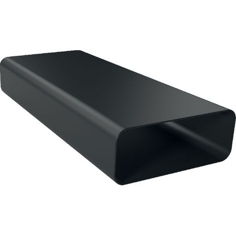 Siemens – Conduit de ventilation plat 17005346 – Longueur 1000 mm – Couleur noire – Accessoire pour hottes de cuisine