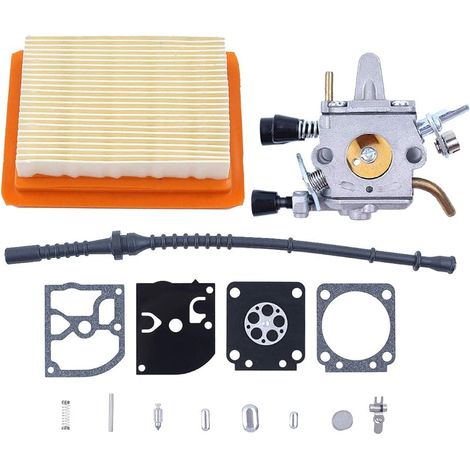 Kit de réparation de Conduite de Carburant pour Filtre à air de carburateur Carb pour STIHL FS120 FS200 R FS020 FS200 FS200 FS250 R FS300 FS350 (1/5)