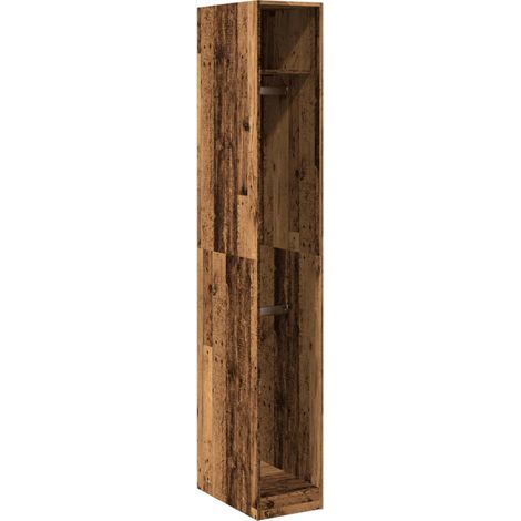 Maison Exclusive - Kleiderschrank Altholz-Optik 30x50x200 cm Holz