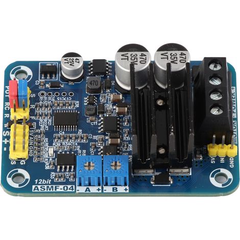 Carte de commande servo 1 canal, module moteur haute torsion 500 N.m 7-30 V 10 A, ASMF-03 (1/5)