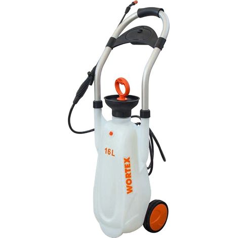 Pompa Trolley Manuale 16 Litri Pompa Irrorazione Diserbo Wortex