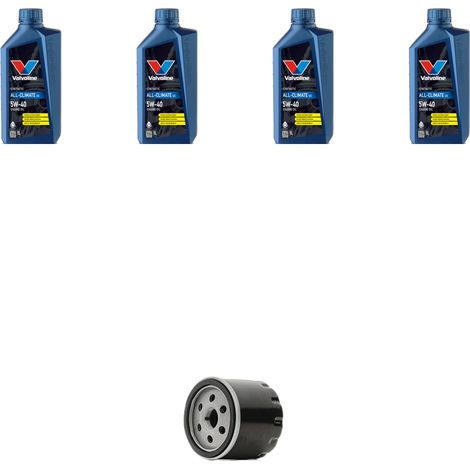 Kit filtro olio e 4L compatibile con Mazda 2 (DY) 1.25 55kw dal 2003 al 2007 (1/3)
