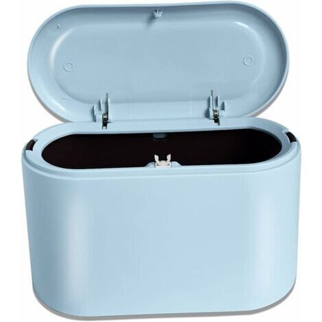 BUNTHAUS Poub de cuisine Mini Poub en Plastique Avec Couvercle,Petite Poub de Tabl, Pour les salles de Bains, Bureaux , Bureau,Cuisine, Voiture,Porte-Maquillage (1/5)