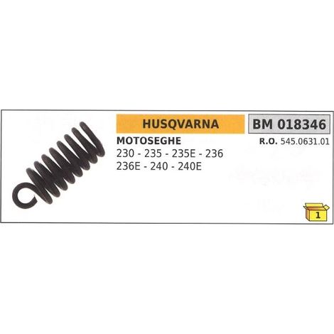 Antivibrante a molla HUSQVARNA motosega 230 235 235E 236 236E 240 240E 018346