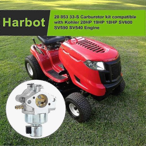 Carburador 20 853 35-S para motores Kohler SV600 SV590 SV530 SV610 SV620 SV540 de 20 HP, 19 HP, 18 HP, 20 HP, 22 HP y 21 HP. 2085335S KH-20-853-35-S 20-85 (1/4)