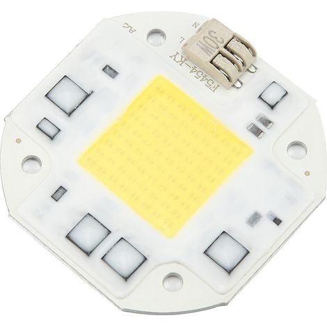 Ampoule LED COB haute puissance à puce intégrée, 30 W, blanc froid, 100-260 V CA (1/5)
