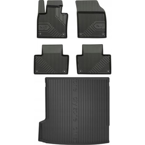 SET 77 Alfombrillas y funda de goma Volvo XC90 2 desde 2014-