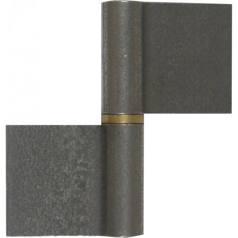 Rohstahl-Gitterscharnier, H.80 x B.80 x T.15 mm AFBAT