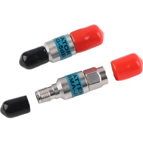 SMA-JK Stecker auf Buchse HF-Koaxialdämpfungsglied 2W 6GHz 50Ω 1-30dB (5dB) (1/5)