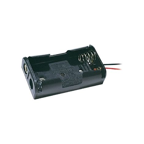 Portapile per 2 stilo (aa) (1/2)