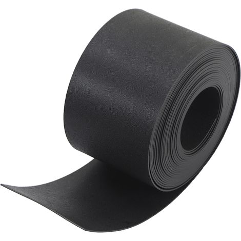 Bordure de jardin en polyéthylène noir, largeur 12 cm, longueur 10 m, épaisseur 2 mm, pour extérieur (1/5)