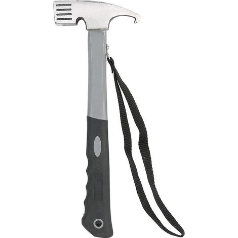 Marteau de Camping, Maillet de Camping, Extracteur de Piquets de Tente, Marteau Multifonction en Aluminium à Haute Teneur en Carbone avec Extracteur de Piquets de Tente pour Camping en Plein Air (1/5)