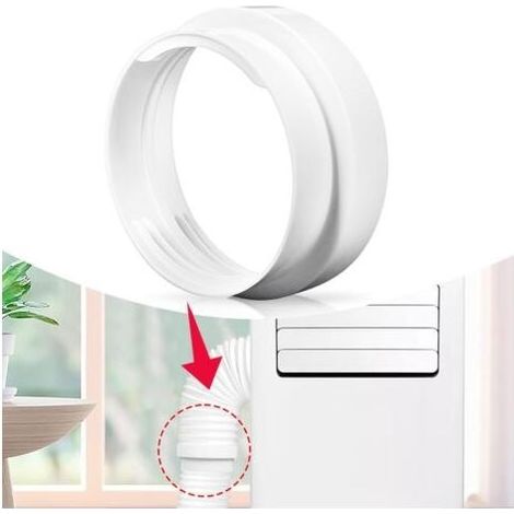 Rallonge de tuyau de climatisation universelle de 13 cm, adaptateur d'échappement pour climatiseur portable (B) (1/5)