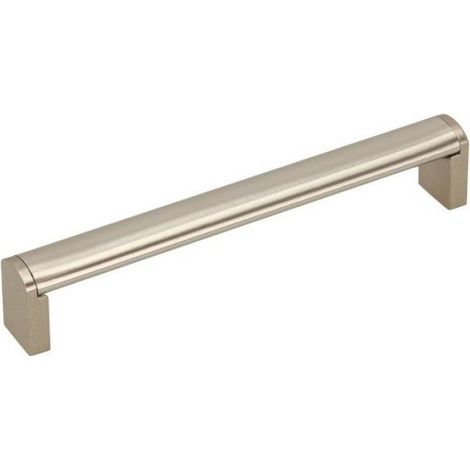 Poignée Garde-Corps - Acier Inoxydable - Finition Nickel Brossé - Hauteur 160 mm - Pour Meubles Cuisine Salle De Bain Salon - 1 Pièce