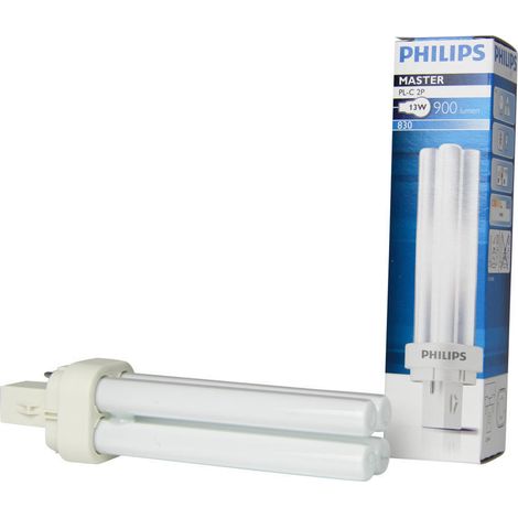 Philips Master PL-C 13W/830 Sockel G24D-1 3000K 2Pin (1/3)