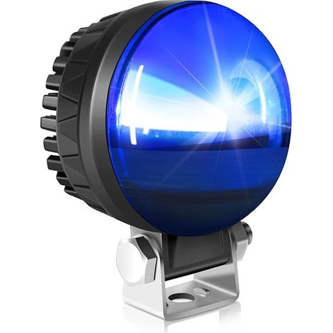 Round Blue Forklift, Forklift Side Lights, Hazard Lights 30W DC 12-110V forklift (1/5)