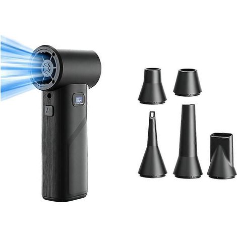 110000 tr min sans balais souffleur air à main ventilateur turbo air 160G thrust forte puissance duct LED éclairage (1/5)