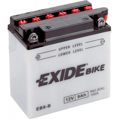 Batterie moto Exide EB9-B YB9-B 12v 9ah 100A (1/5)