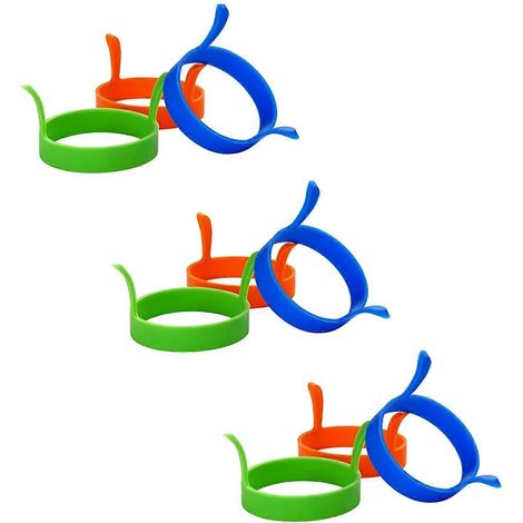 Omelette anneau rond silicone omelette machine antiadhésif antidérapant chaleur Insulating omelette anneau (1/5)