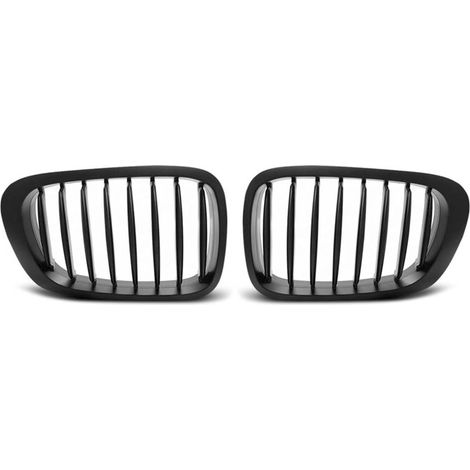 Paire grilles calandre BMW serie 3 E46 coupe cab de 04/1999 a 03/2003 Noir-27318066 (1/2)