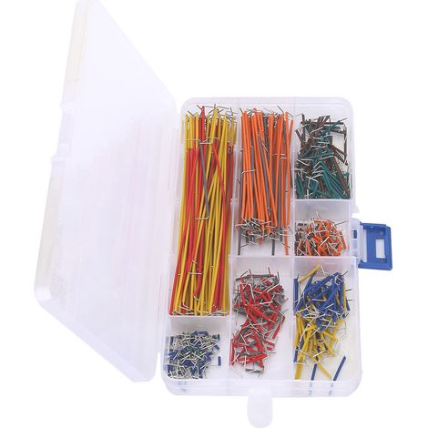 Câble de liaison U 560 pièces, fils colorés pour breadboard, ponts de connexion, accessoires d'extension pour carte de circuit, kit de jumpers (1/5)