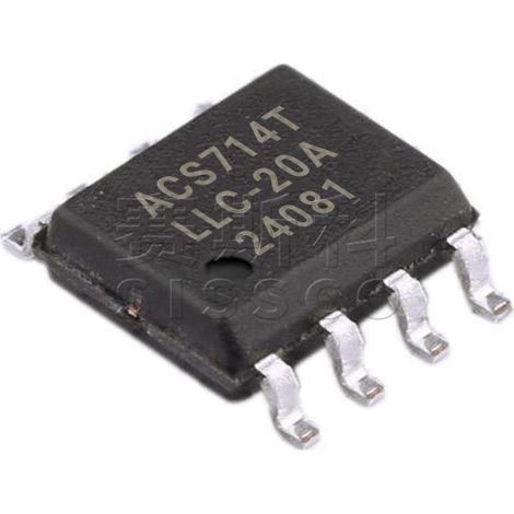 Circuit intégré de composant électronique ACS714LLCTR-20A-T, 5 unités de circuit intégré de composant électronique, 5 unités expédiées.