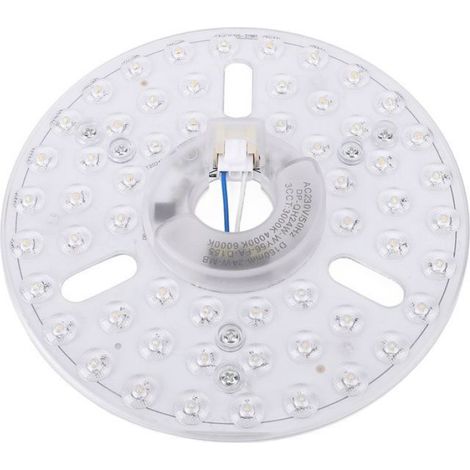 panneau de remplacement de lumière du ventilateur de plafond Kit d'éclairage du ventilateur de deco led 230 V (1/5)