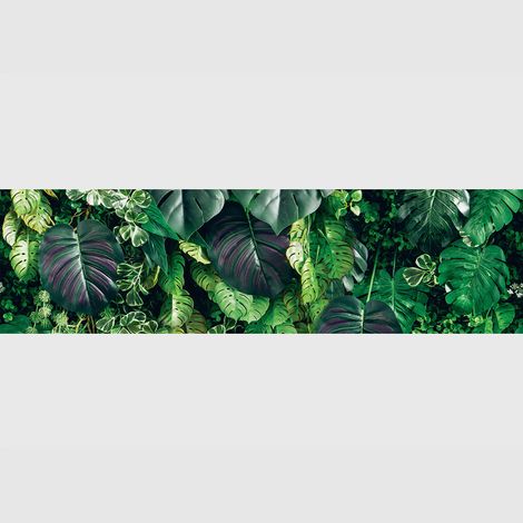 Frise auto-adhésive - Jardin vertical 3D - 500x13,8 cm