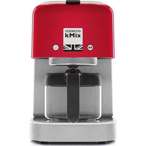 Cafetiere filtre kMix - KENWOOD - COX750RD - 1200 W - Rouge - 8 tasses - Sélecteur d'arôme (1/6)