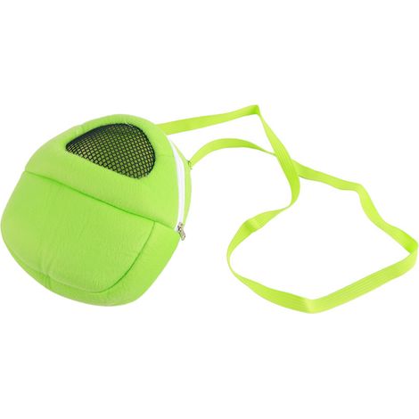 Grüne Tragetasche für Ratten, Hamster, Igel und Frettchen – Reise- und Schlafsack (1/3)