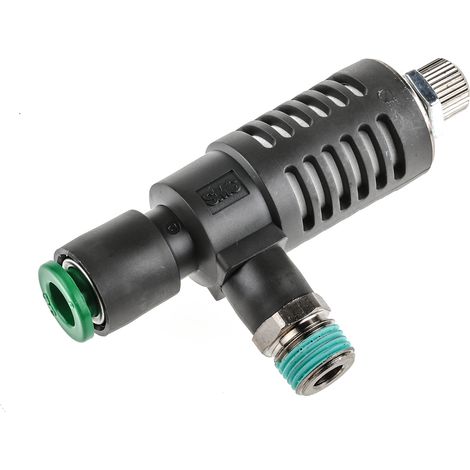Soupape d'échappement réglable SMC R 1/8 Mâle x6mm 1/8" ( Prix pour 1 )