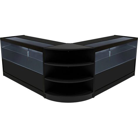 Andromeda LED Shop Counter Set LM60 & 2 x C1500 - Black (1/5)