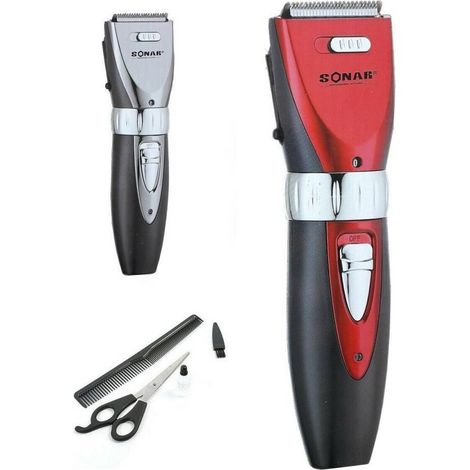 TrAdE Shop Traesio - Rasoio Elettrico Regola Barba Taglia Capelli Batteria Ricaricabile Sn-2014 -