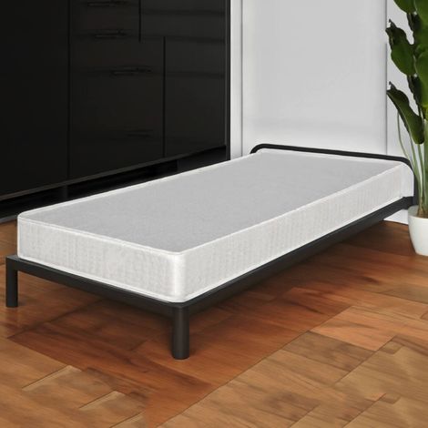 Talamo Italia - Materasso singolo Tedalda, Materasso in Poliuretano espanso, Materasso arrotolato sottovuoto, 100% Made in Italy, 80x190h18 cm (1/5)