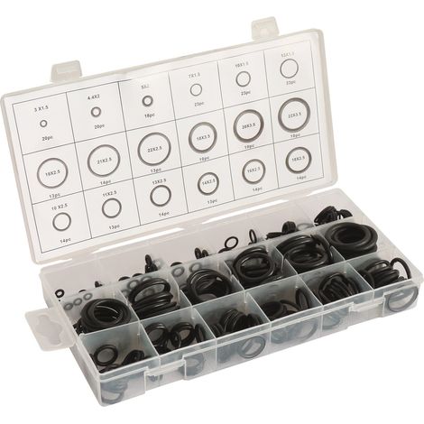 Joints toriques métriques de 3 à 22mm - coffret de 279 pcs STILKER - 12900