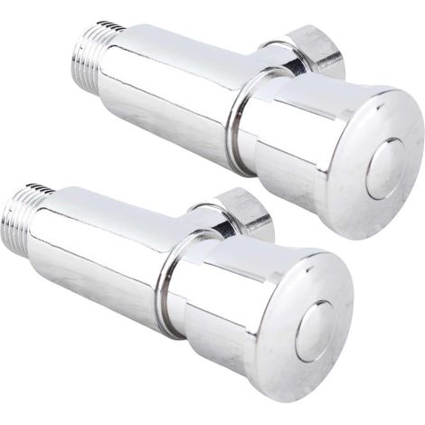 Lot de 2 boutons de réservoir de toilettes, vis G1/2, pièces de (1/5)