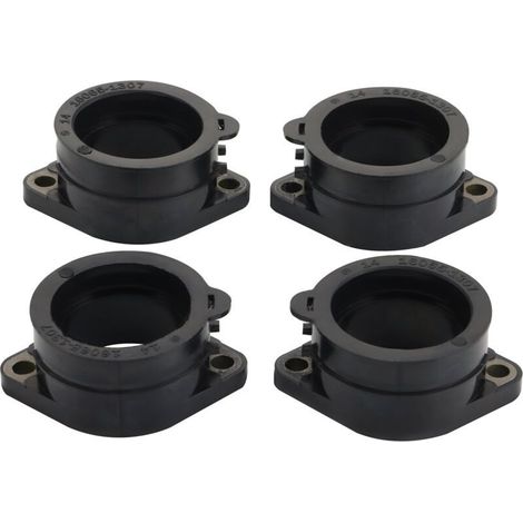 4 durites d'interface de carburateur, pour collecteur d'admission, compatibles Kawasaki GPZ1100 ZRX1100 ZRX1200R (1/5)