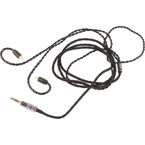 Câble audio stéréo 3,5mm de prolongation pour casque, téléphone et lecteur MP3 (1/5)
