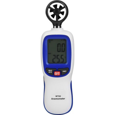 WT82 Handheld Digital Anemometer Temperature / Wind Speed Velocity Anemometer (1/5)