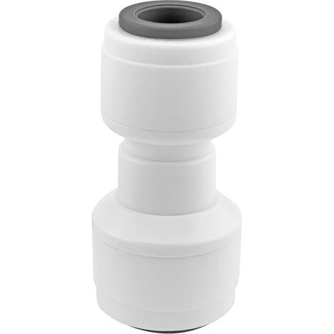 1 Pièces Filtre à Eau Raccords Rapides, Refrigerateur Tuyau Connecteur, 3/8" à 5/16" Système D'osmose Inverse Connecteur de Tuyau (1/5)