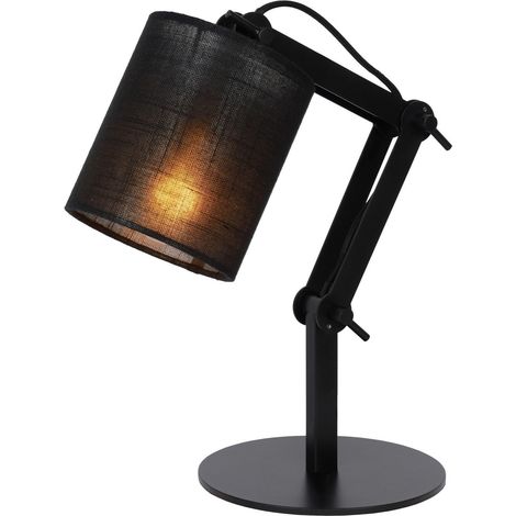 Lampe de table Lucide Tampa noire E27 40W 45592/81/30 (1/2)