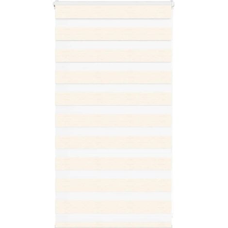 Doppelrollo Marmorbeige 75x100 cm Stoffbreite 70,9 cm Polyester
