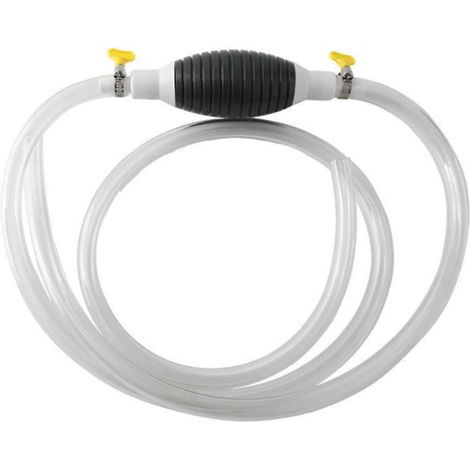 Handpumpe für Benzin und Wasser, tragbare manuelle Kraftstoffpumpe mit 1,5 m Schlauch (1/5)