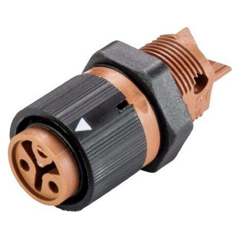 Wieland Electric 46.031.5051.4 Cosse cylindrique mâle embase femelle Nombre total de pôles: 2 Série (connecteur rond): RST® MINI 1 pc(s) S301701 (1/3)