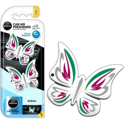 Désodorisant océan AROMA FANCY SHAPES BUTTERFLY