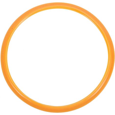 Silikon-Topfring für Schnellkochtöpfe, Zubehör für Schnellkochtöpfe, runder Schnellkochtopfring-24x24cm-Orange (1/4)