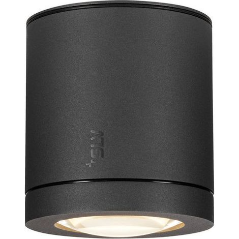Plafonnier ENOLA OCULUS CL extérieur gris 11W max 240V 3000/4000K - SLV - 1006327 (1/3)