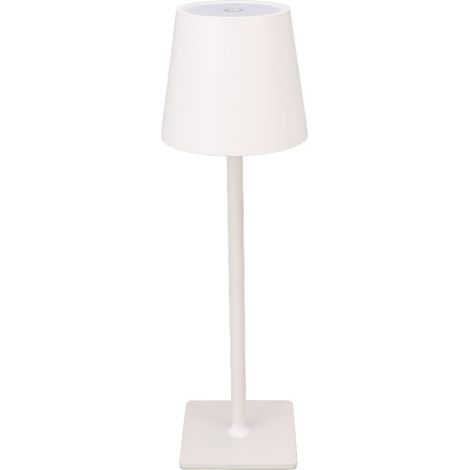 LED-Schreibtischlampe aus strukturiertem Metall, 3 Farbmodi, Touch-Dimmung, Augenschutz, weiß, für Nachttisch und Schreibtisch (1/5)